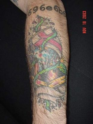 Tat Arm Of Man